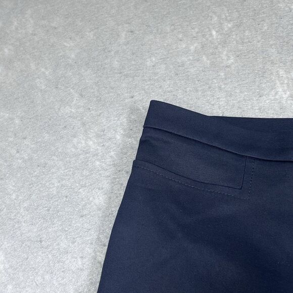 AKRIS PUNTO Franca Cotton Blend Trousers Ankle Pants Tangerine Women’s 16 US - Picture 7 of 16